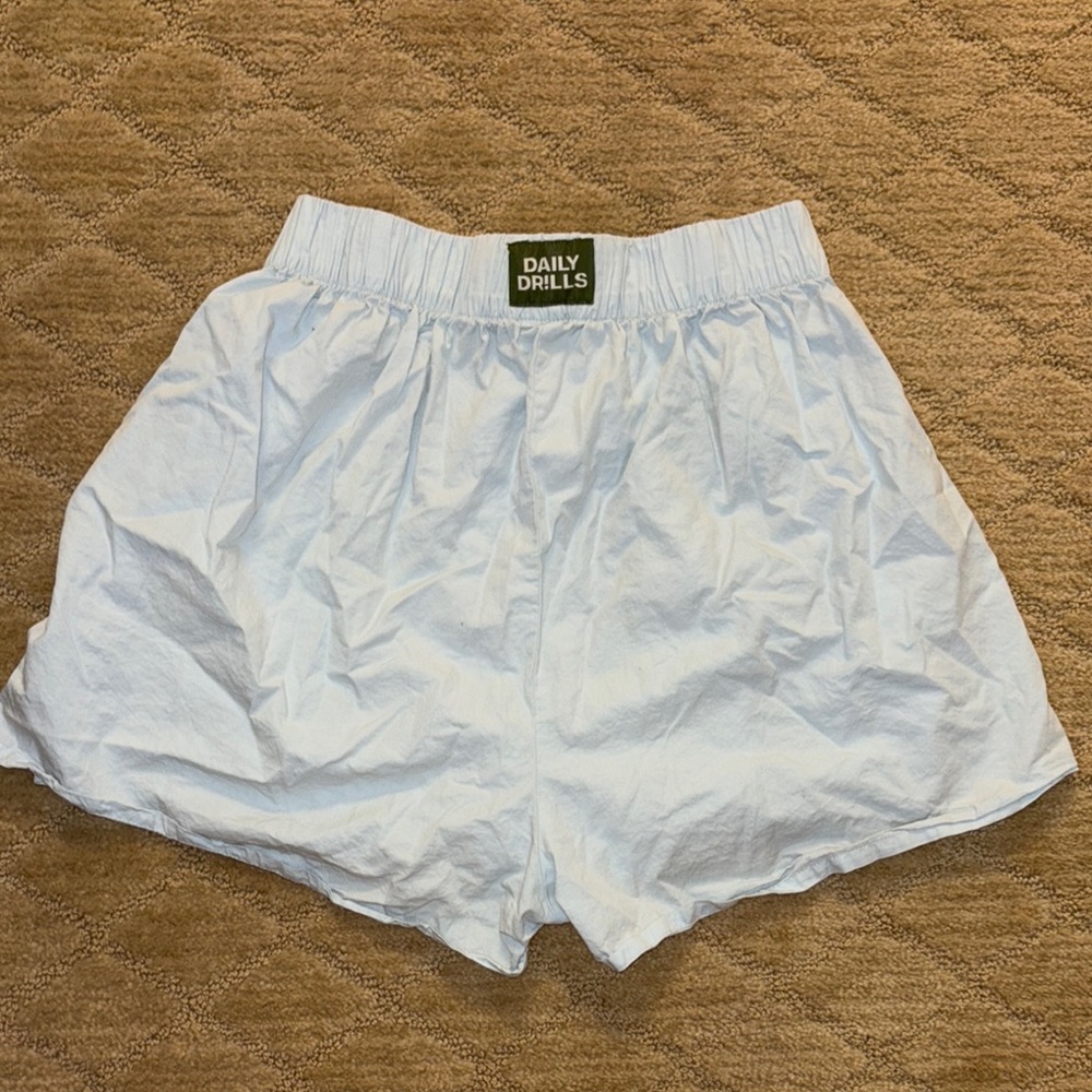 Daily Drills poplin shorts